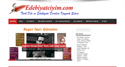 Desktop Screenshot of edebiyatciyim.com